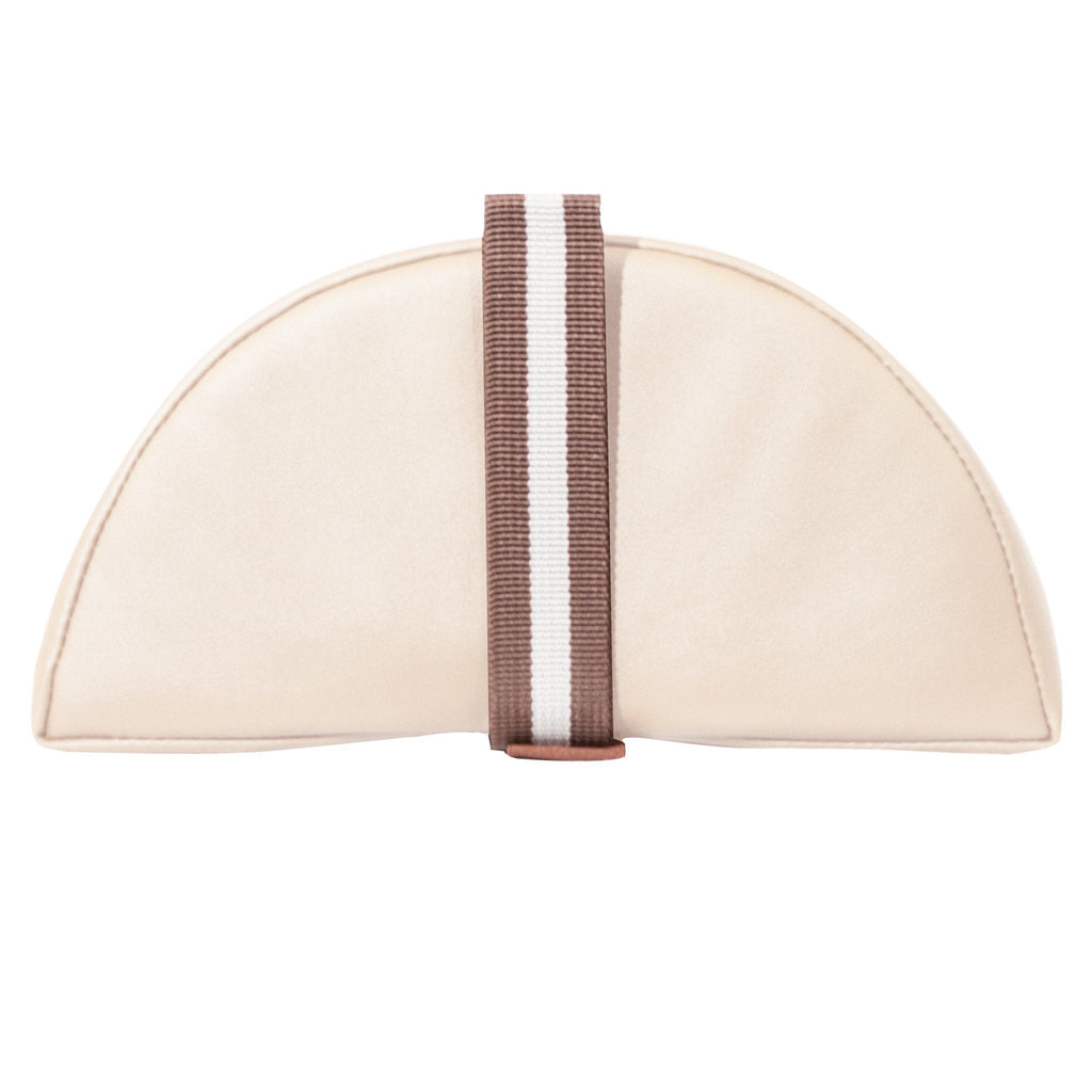 Master Massage knierol, halve rol, nekrol, 15 cm, klein positioneringshulpmiddel, positioneringsrol, rolkussen voor massage / therapie en massagetafel, beige,