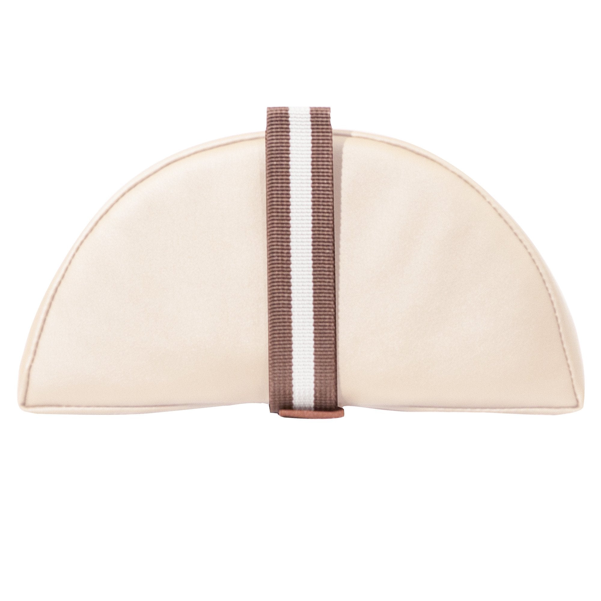 Master Massage knierol, halve rol, nekrol, 15 cm, klein positioneringshulpmiddel, positioneringsrol, rolkussen voor massage / therapie en massagetafel, beige,