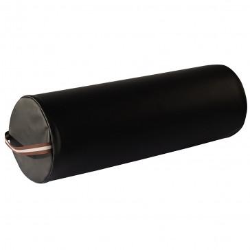 Master Massage knierol, volle rol, nekrol 22,8 cm x 66 cm, positioneringshulp, positioneringsrol voor massagetherapie en massagetafel, zwart