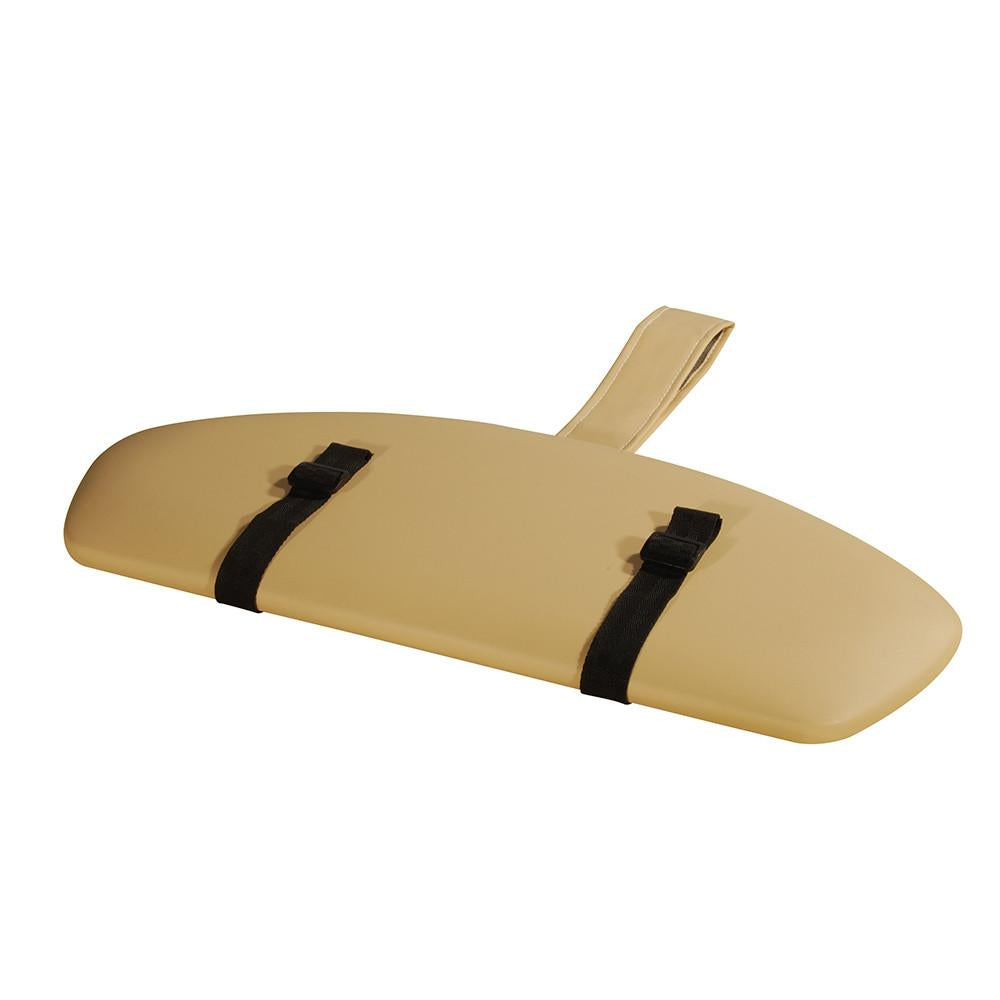 Master Massage universele armleuning, gevoerde armsteunplank voor massagetafel, zwart