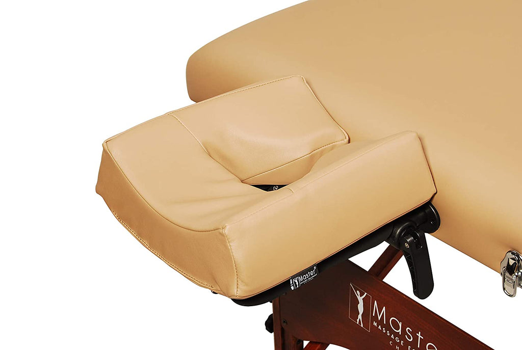 Master Massage ErgonomicDream™ hoofdsteun gezichtskussen voor massagetafel beige
