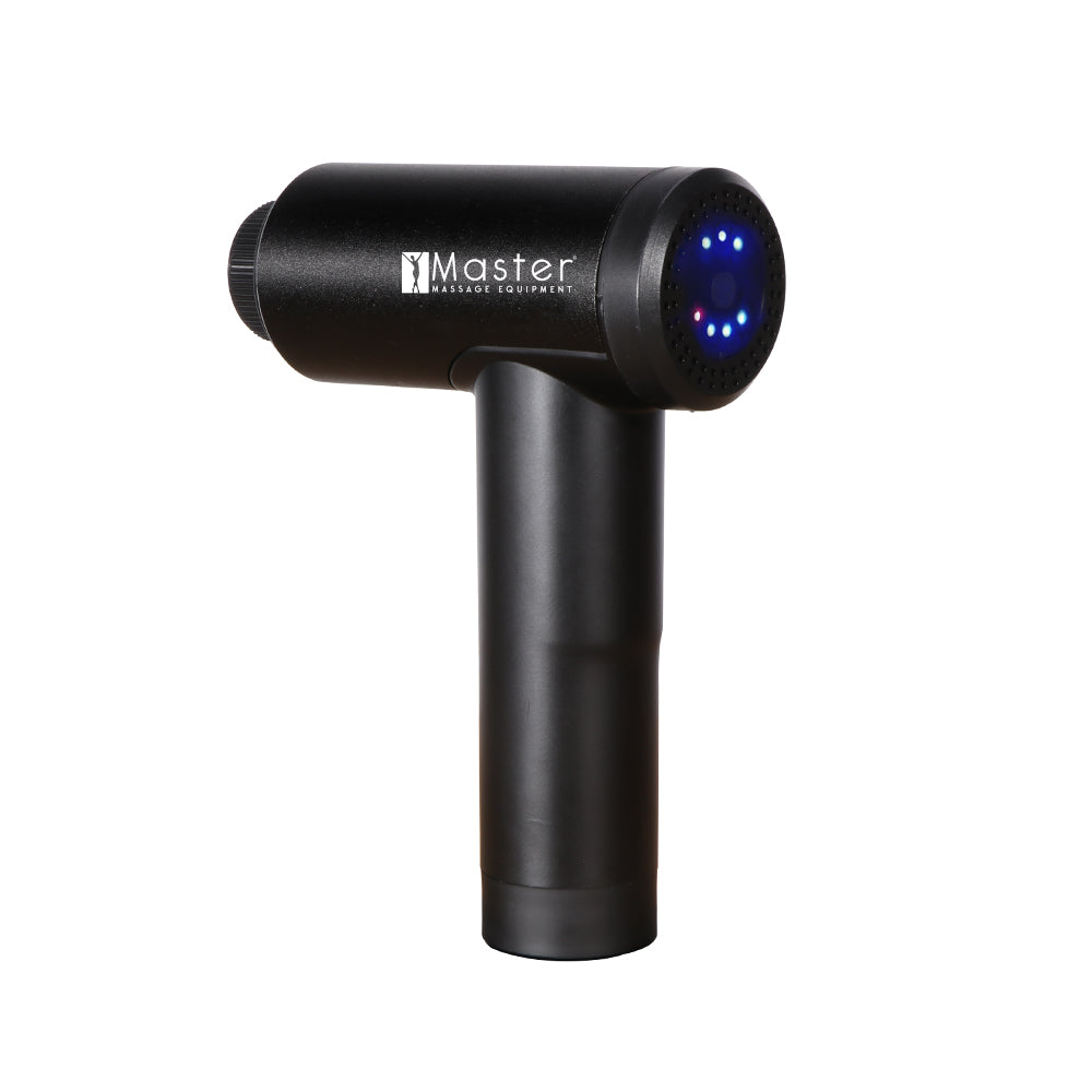 Master Massage Standard vibratiemassageapparaat met 3 snelheden, draagbaar diepweefsel-massagepistool voor spieren en fascia met opbergkoffer