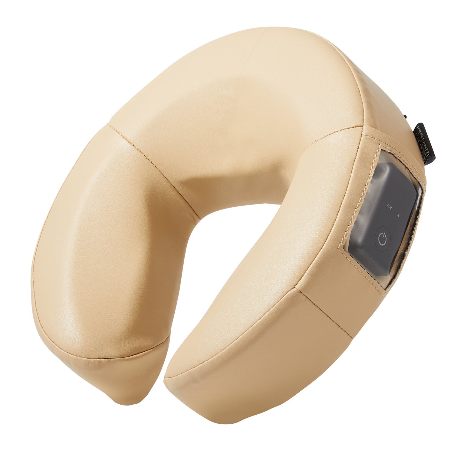 Master Massage MusicMaster gezichtskussen met neusopening, hoofdkussen met traagschuim en Hi-Fi-luidspreker, Bluetooth AUX voor massagetafel massagebank zwart