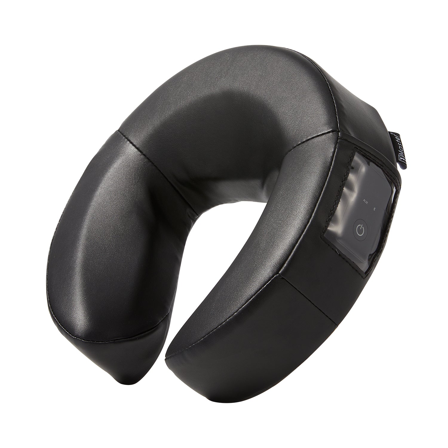 Master Massage MusicMaster gezichtskussen met neusopening, hoofdkussen met traagschuim en Hi-Fi-luidspreker, Bluetooth AUX voor massagetafel massagebank zwart