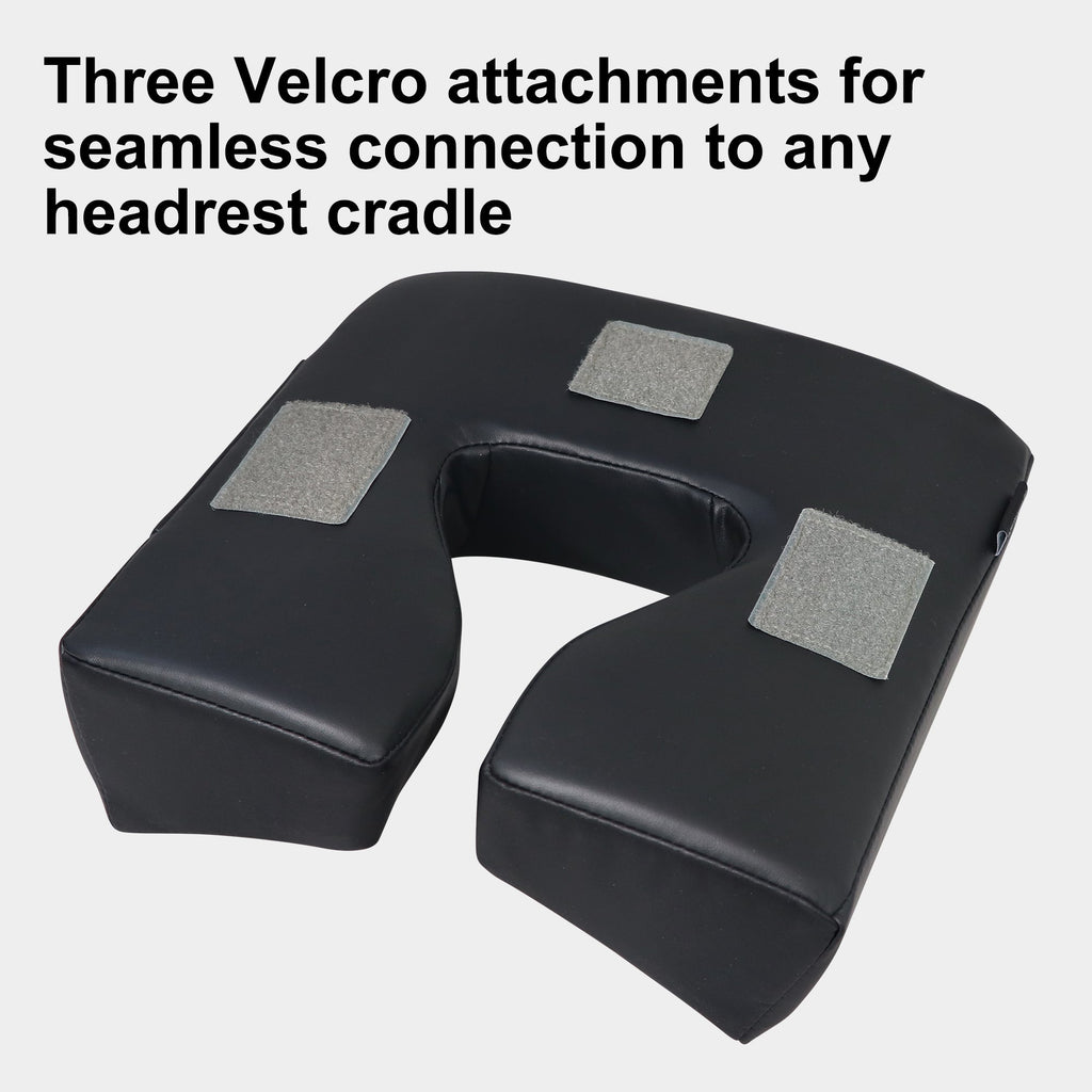 Master Massage ErgonomicDream MusicMaster gezichtskussen met neusuitsparing, hoofdkussen met traagschuim en hi-fi luidspreker, Bluetooth en AUX, voor massagetafel en massagebank