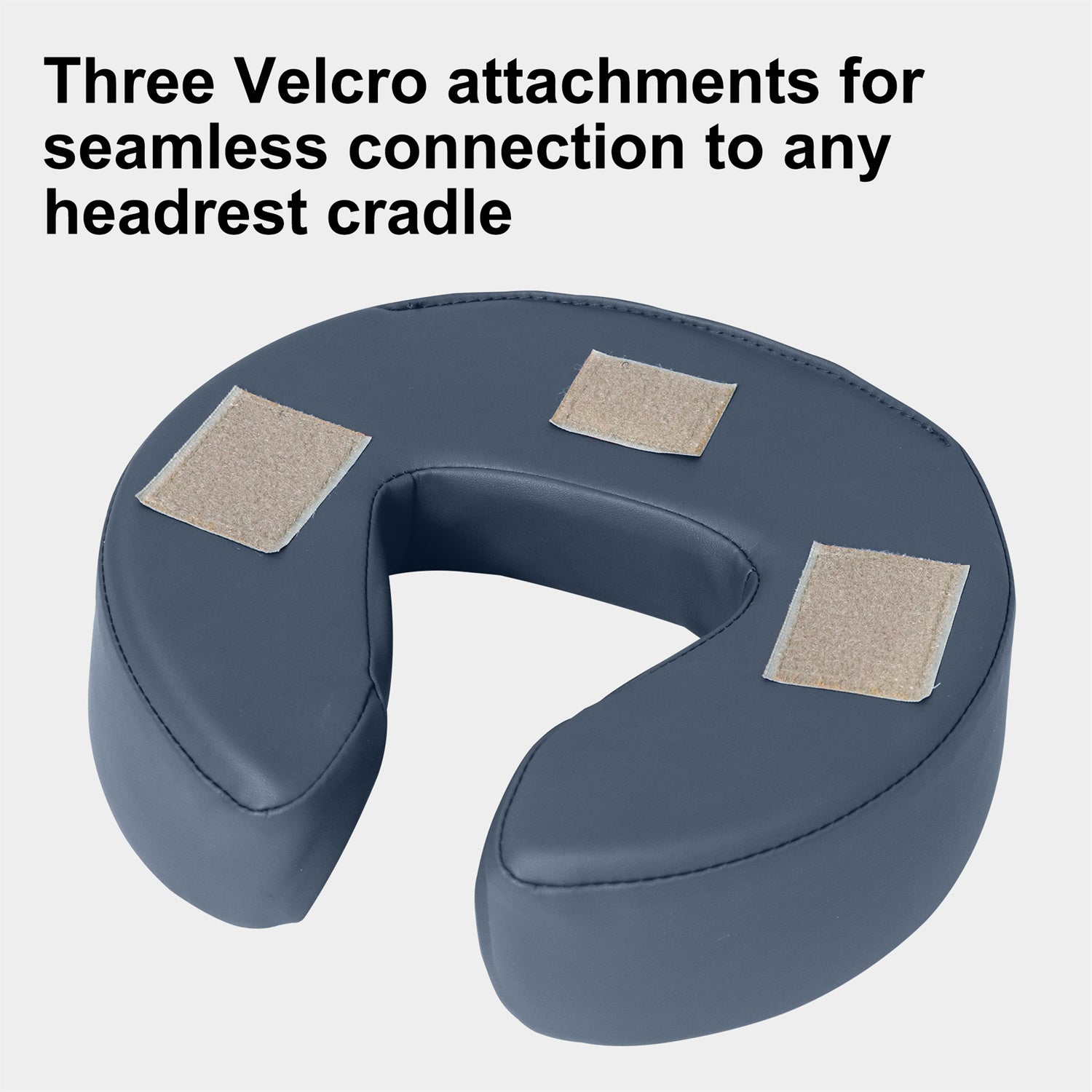 Master Massage MusicMaster gezichtskussen met neusopening, hoofdkussen met traagschuim en Hi-Fi-luidspreker, Bluetooth AUX voor massagetafel massagebank zwart