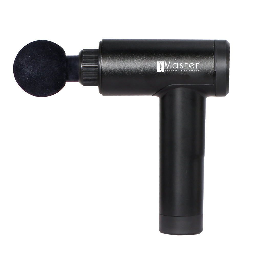 Master Massage Standard vibratiemassageapparaat met 3 snelheden, draagbaar diepweefsel-massagepistool voor spieren en fascia met opbergkoffer
