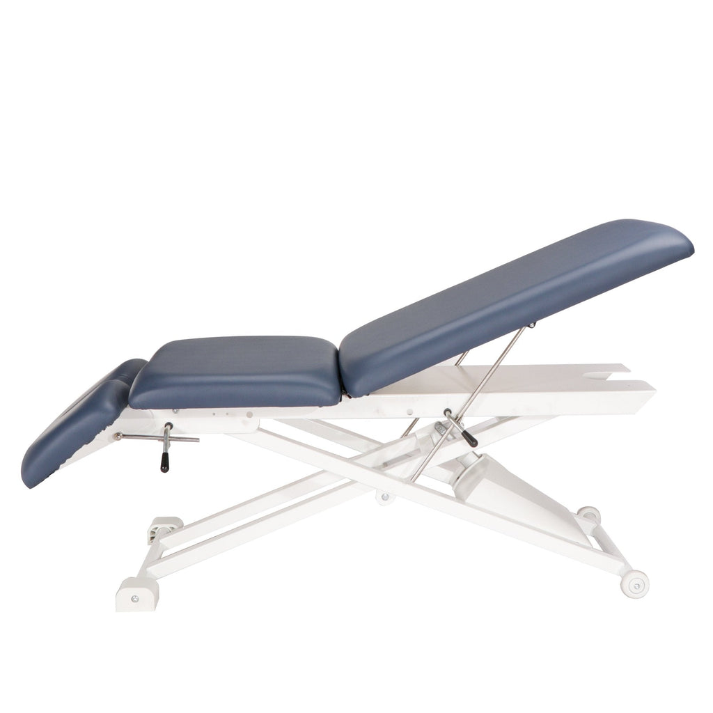 Master Massage® 74cm TheraMaster ? 3-delige elektrische behandeltafel met krachtige lift, koningsblauw