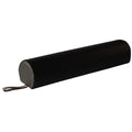 Master Massage knierol, ronde rol, nekrol ca. 15 cm, 3/4 positioneringshulpmiddel, positioneringsrol voor massagetherapie en massagetafel, zwart