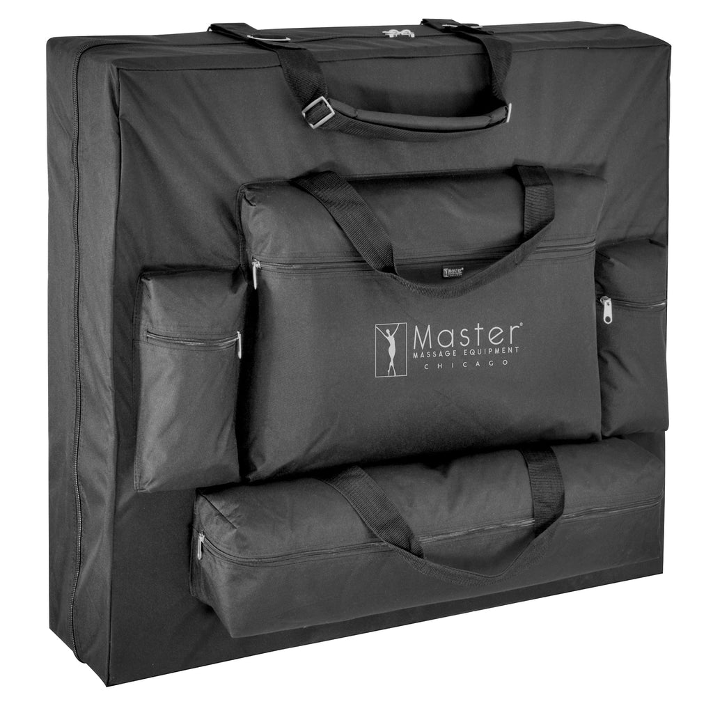 Master Massage 76 cm Monaco Airwave draagbare massagetherapietafel voor stretching van het hele lichaam.