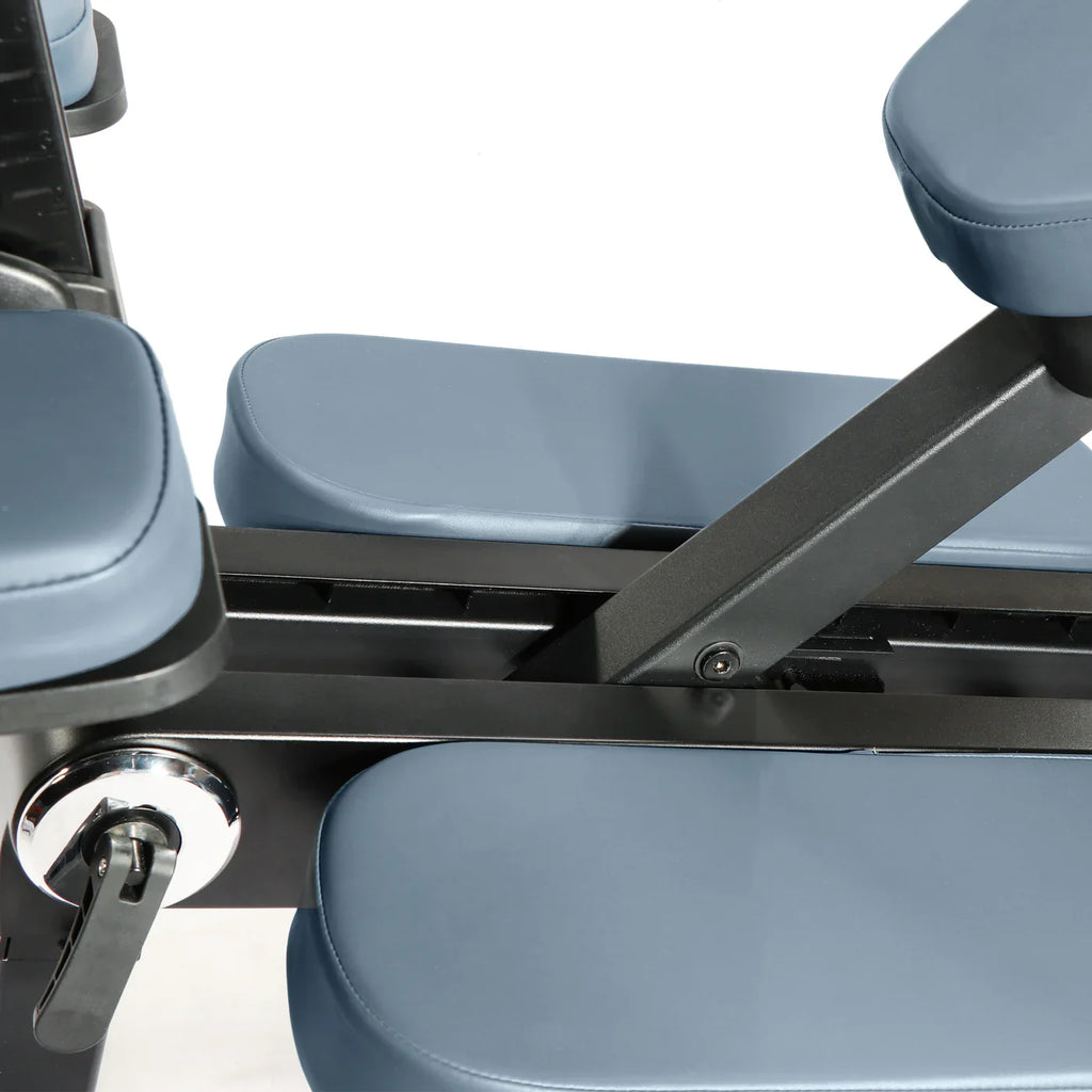 Master Massage Gymlane mobiele massagestoel inklapbaar koningsblauw