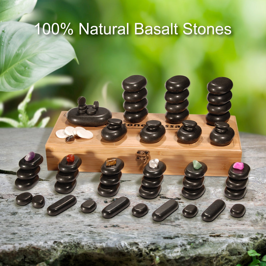 luxe 70-delige hotstone-set