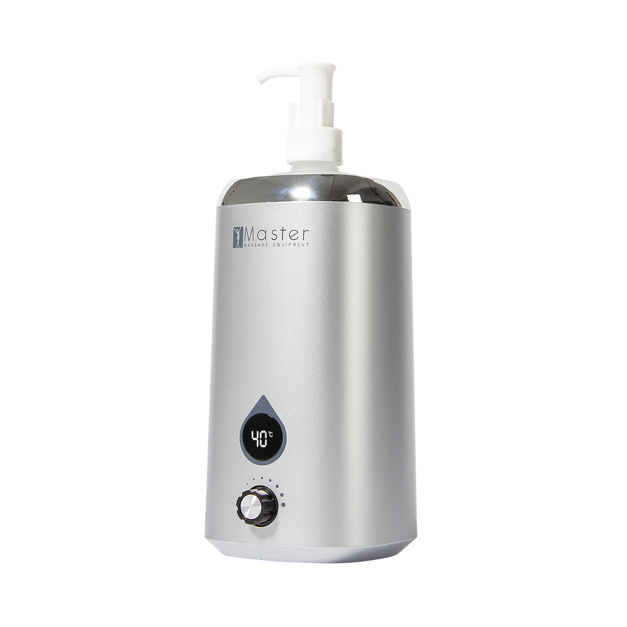 Master Massage Gen-II olieflessenwarmer met temperatuurregelaar en led-display voor massageolie en lotion incl. doseerfles
