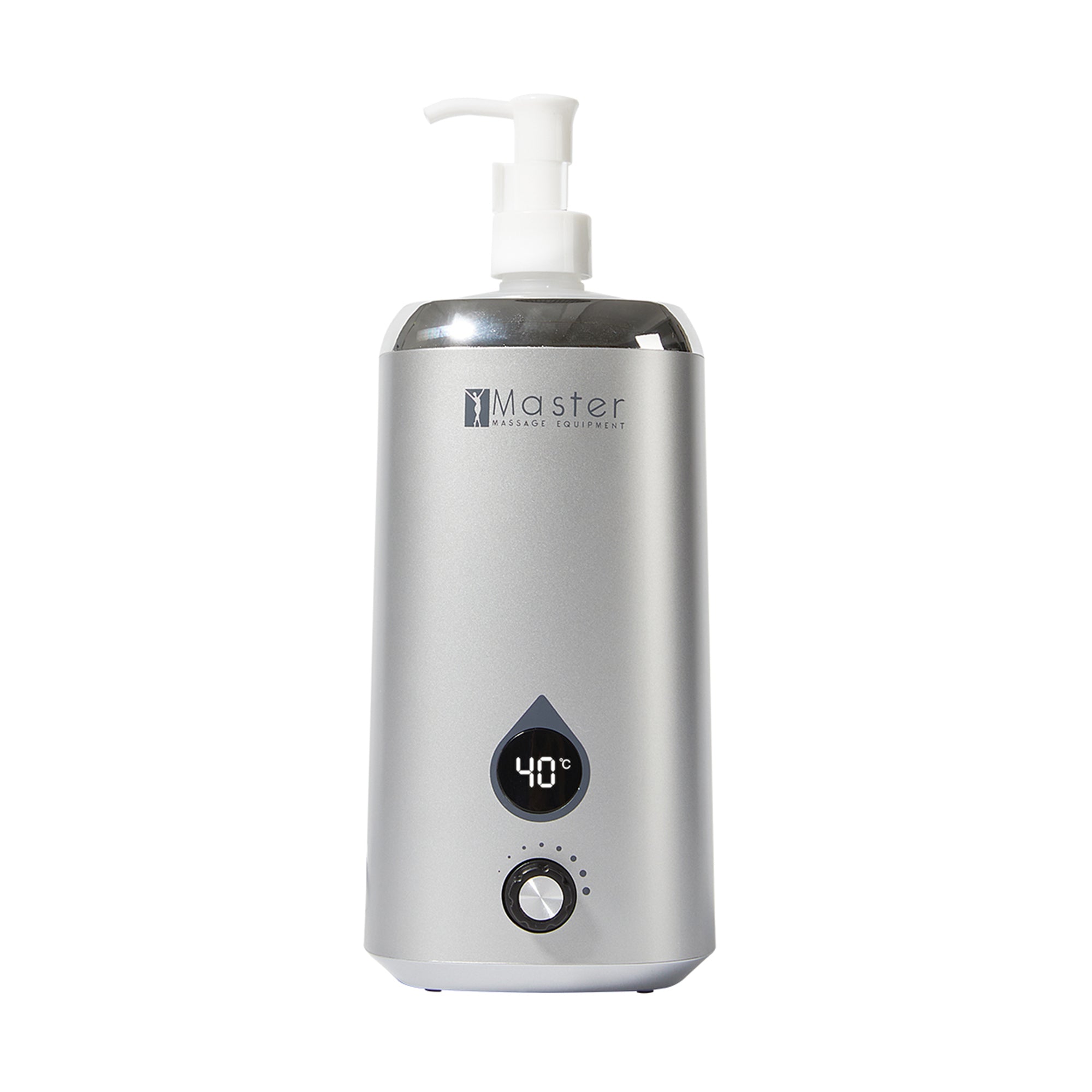 Master Massage Gen-II olieflessenwarmer met temperatuurregelaar en led-display voor massageolie en lotion incl. doseerfles