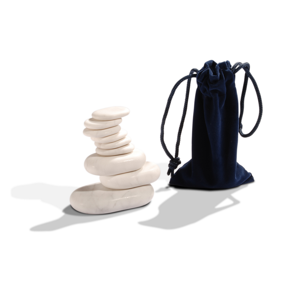Master Massage 9-delige standaard marmeren stenenset