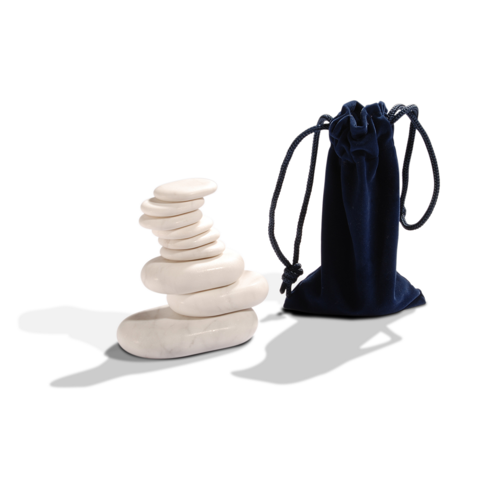 Master Massage 9-delige standaard marmeren stenenset