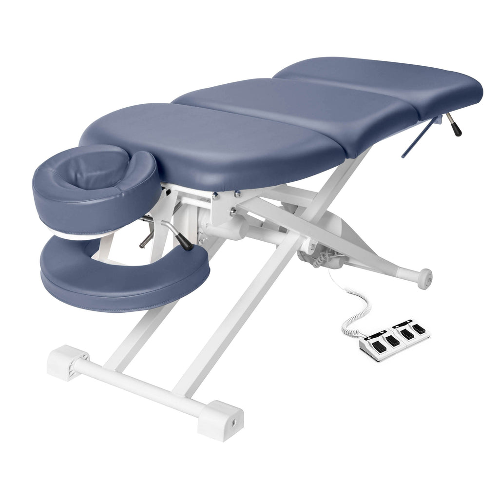 Master Massage® 74cm TheraMaster ? Elektrische massagetafel met 4 secties Koningsblauw