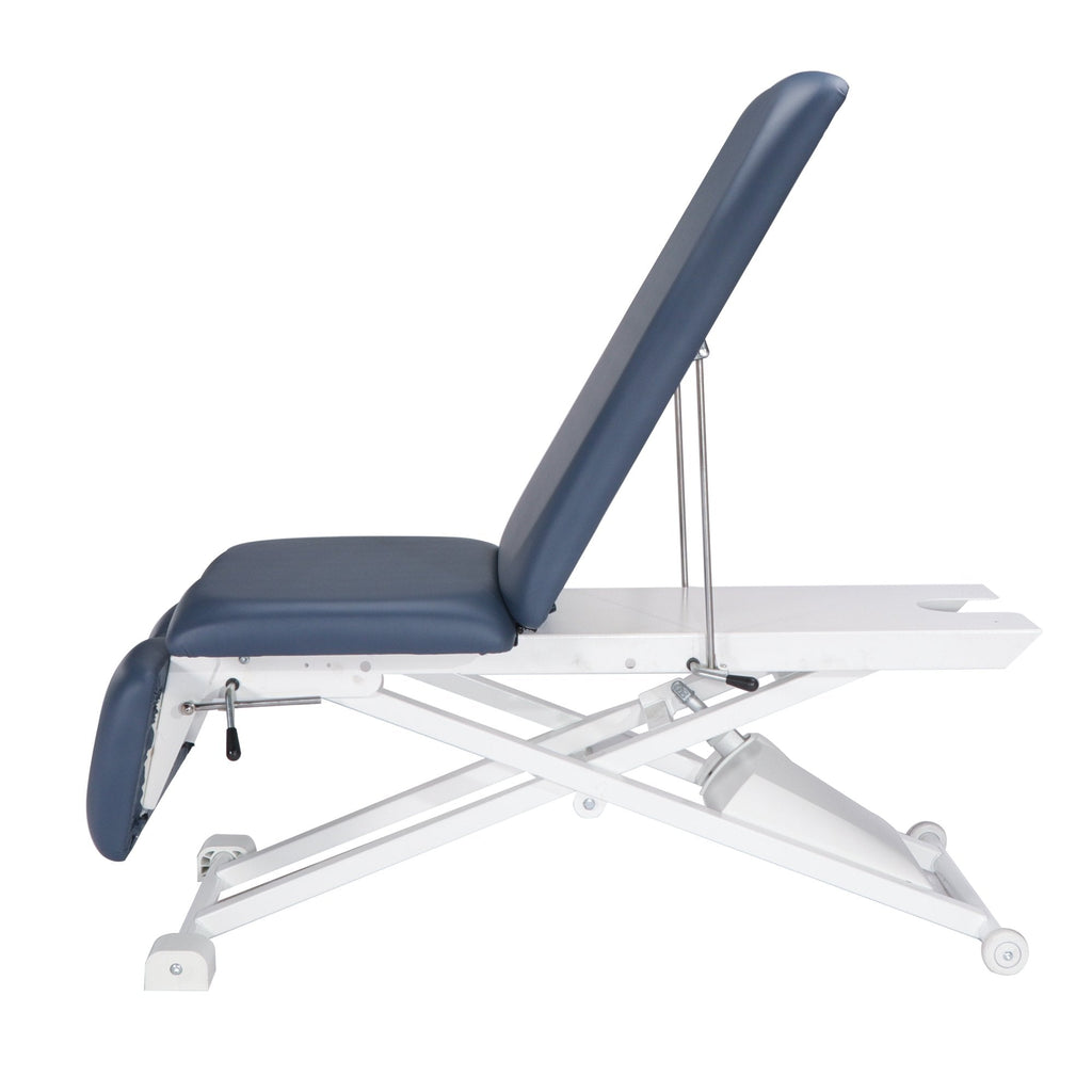 Master Massage® 74cm TheraMaster ? 3-delige elektrische behandeltafel met krachtige lift, koningsblauw
