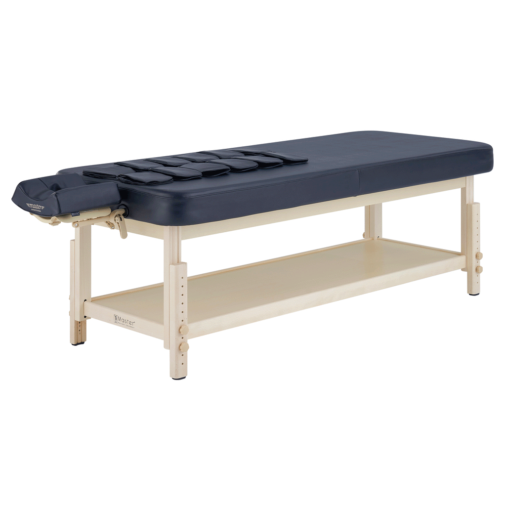Master Massage 76cm AirMaster-I Airwave-massagetherapietafel met airbags voor stretching van het hele lichaam.