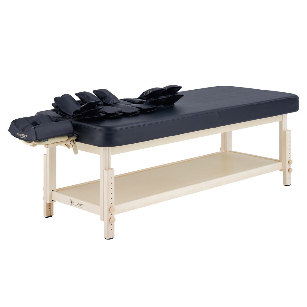 Master Massage 76cm AirMaster-I Airwave-massagetherapietafel met airbags voor stretching van het hele lichaam.