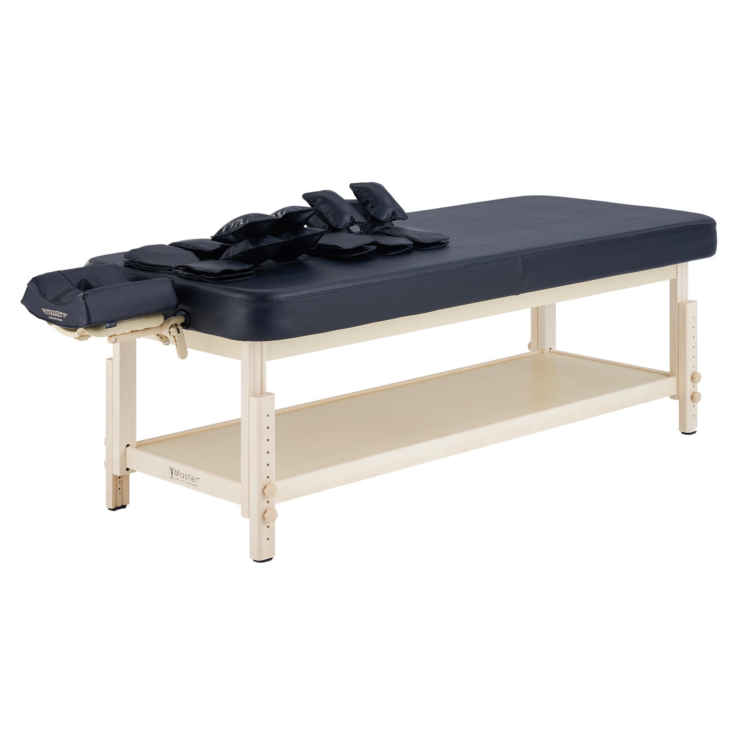 Master Massage 76cm AirMaster-I Airwave-massagetherapietafel met airbags voor stretching van het hele lichaam.