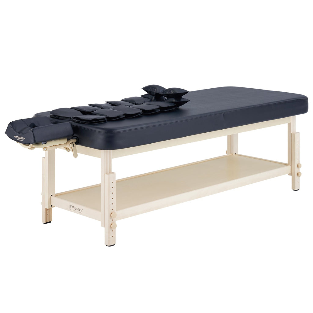 Master Massage 76cm AirMaster-I Airwave-massagetherapietafel met airbags voor stretching van het hele lichaam.