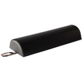 Master Massage knierol, halve rol en nekrol, 15 cm, kleine ondersteuningsrol, rolkussen voor massage/therapie en massagetafel, zwart