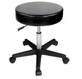 Master Massage Non-Costco™ Glider rolkruk, draaikruk voor praktijk, schoonheidssalonkruk, draaibaar - zwart