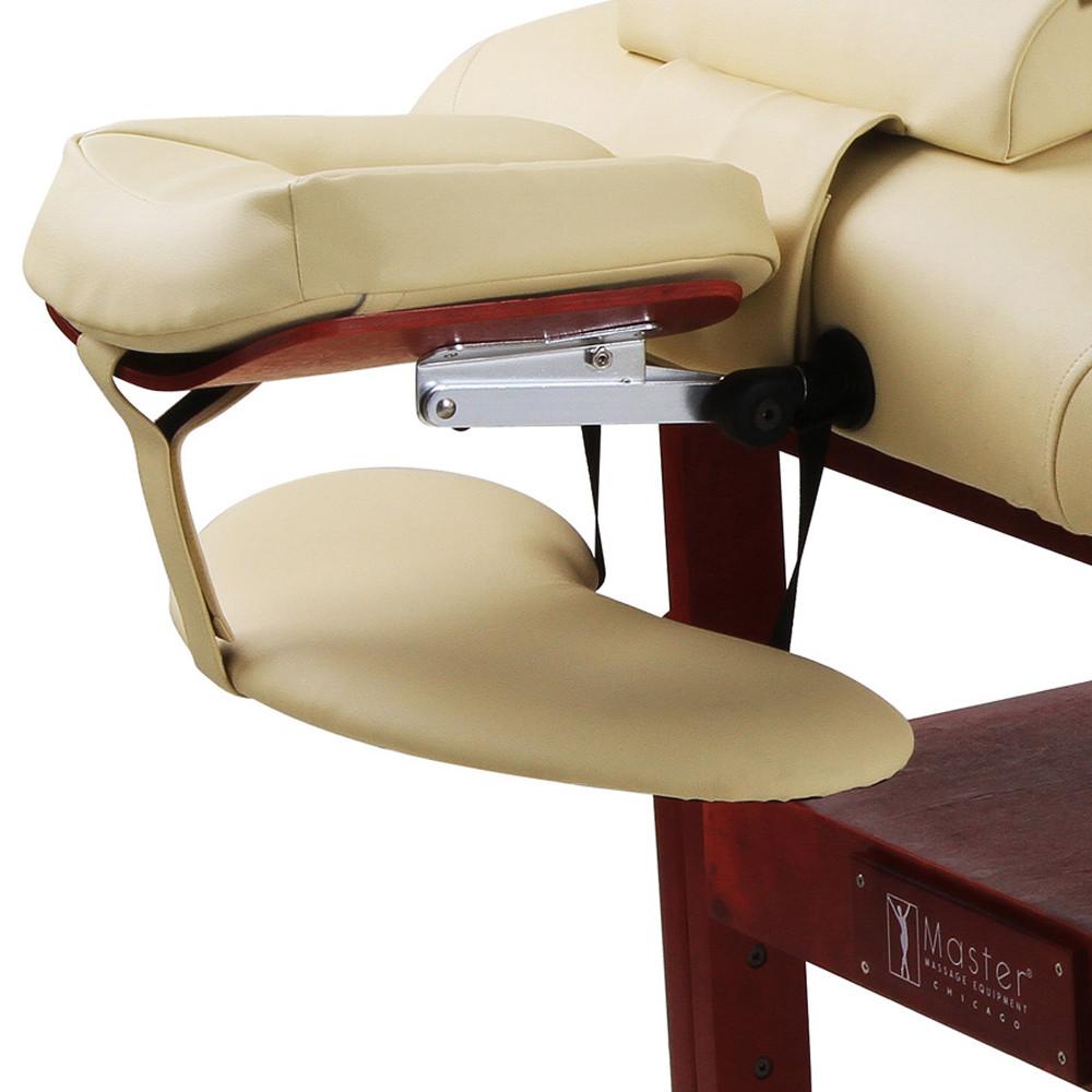 Master Massage universele armleuning, gevoerde armsteun, steunbord per stuk voor massagetafel