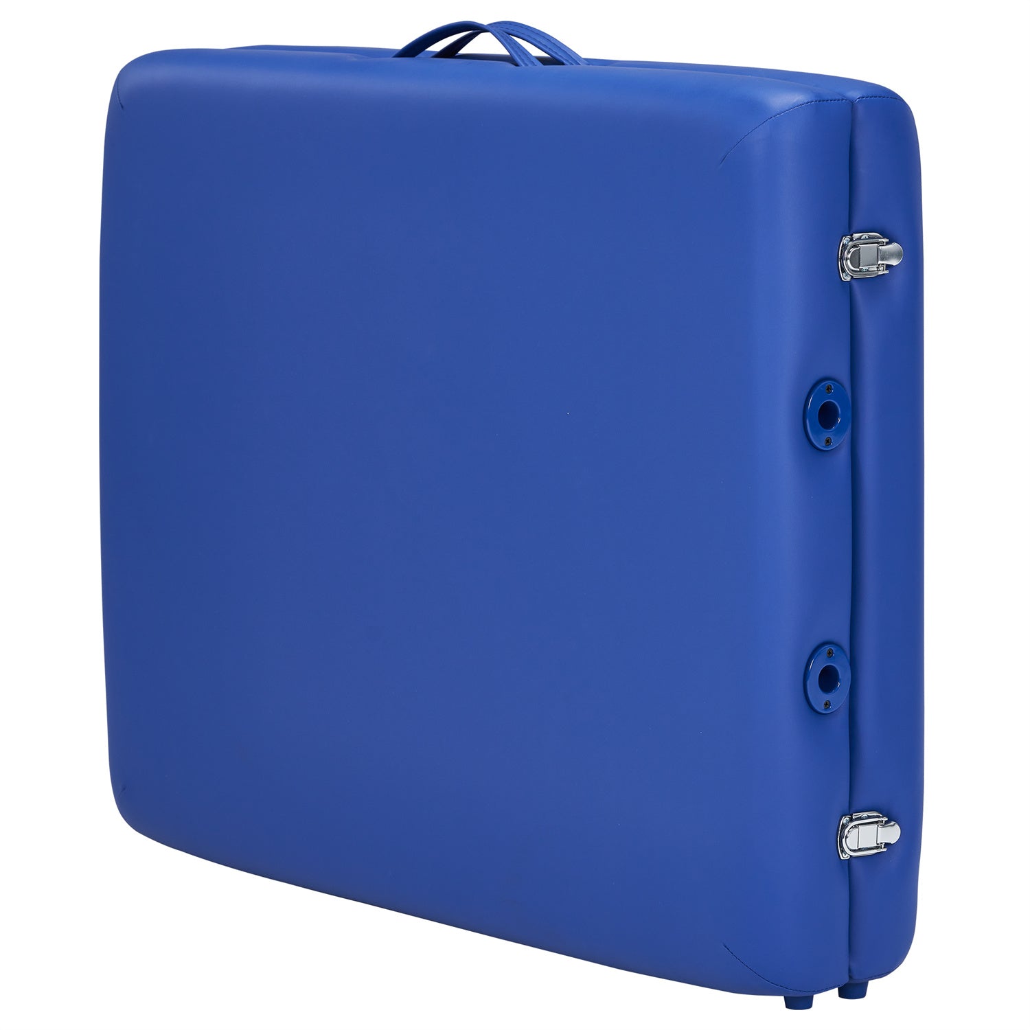 Master Massage 69cm Brady™ mobiele massagetafel met inklapbaar houten onderstel - hemelsblauw