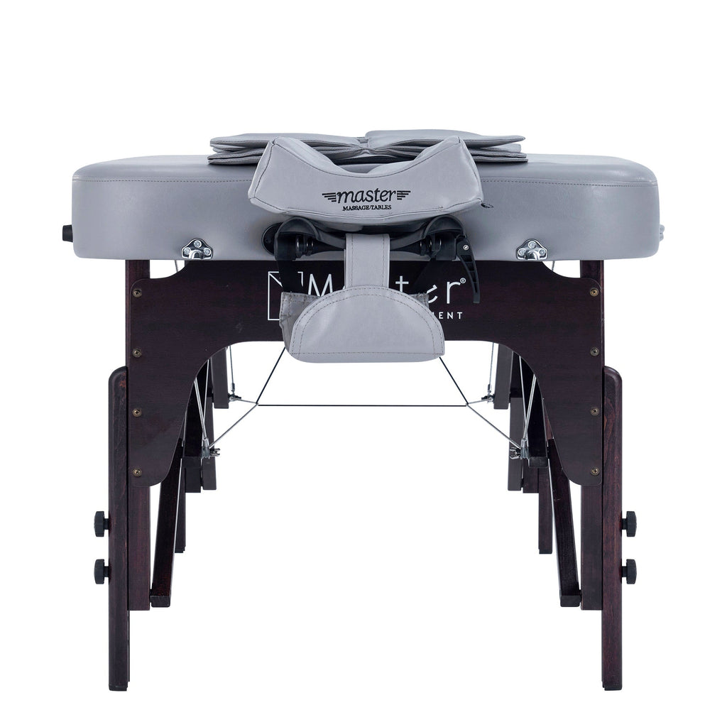 Master Massage 76 cm Bristol Airwave draagbare massagetherapietafel voor stretching van het hele lichaam.