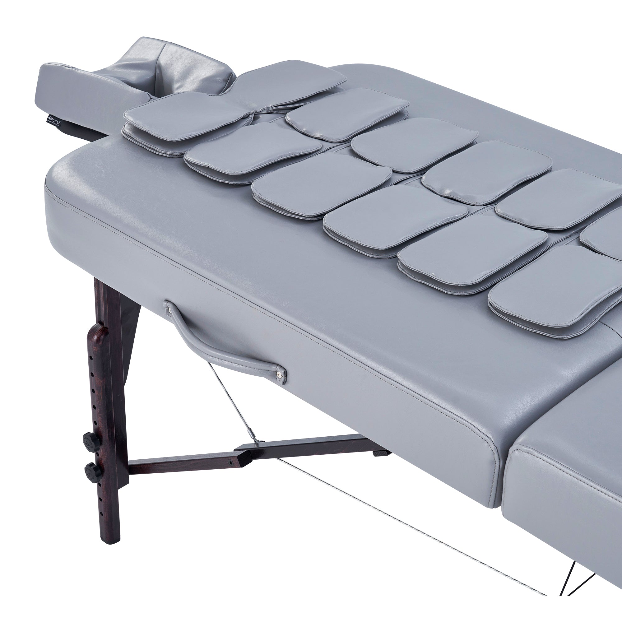 Master Massage 76 cm Bristol Airwave draagbare massagetherapietafel voor stretching van het hele lichaam.