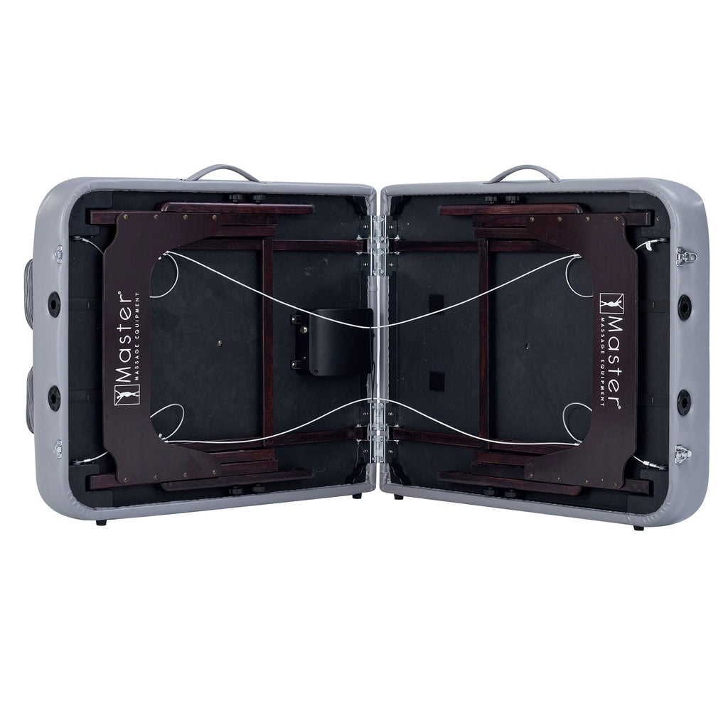 Master Massage 76 cm Bristol Airwave draagbare massagetherapietafel voor stretching van het hele lichaam.