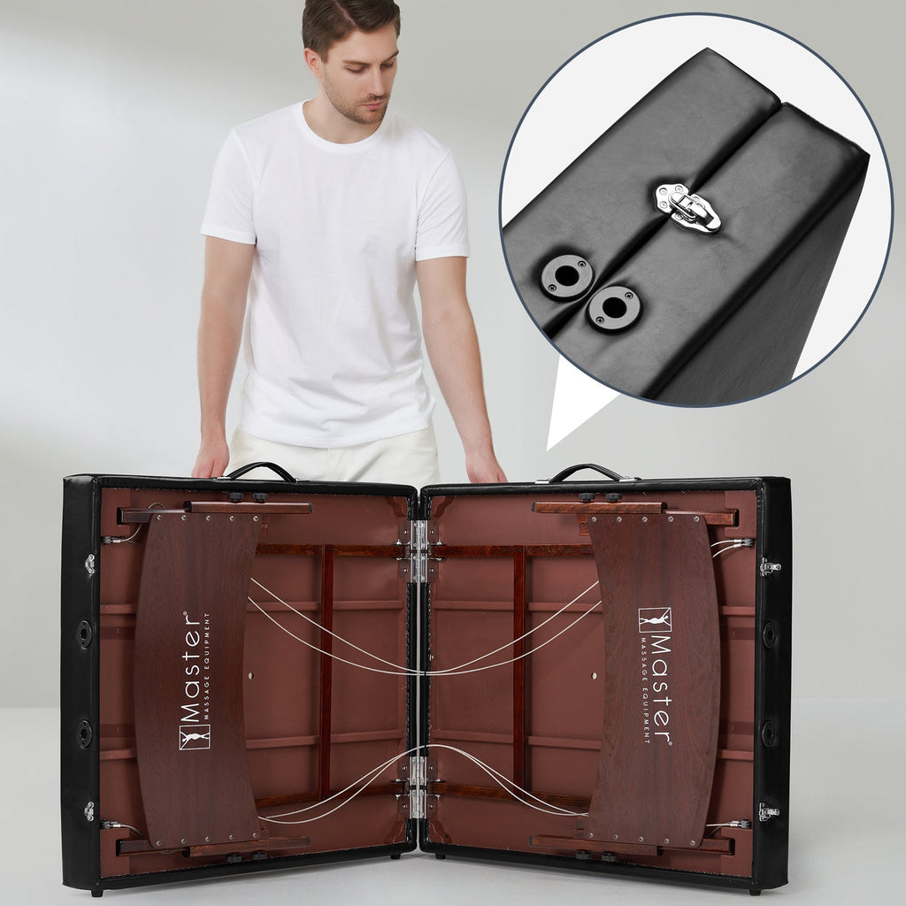 Feldenkrais-ligtafel, mobiele opvouwbare ligtafel voor yoga, Thaise massage, revalidatietraining, massagebank en behandeltafel