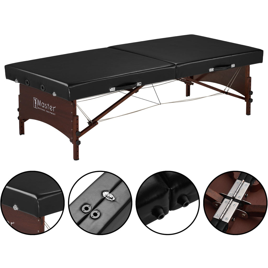 Feldenkrais-ligtafel, mobiele opvouwbare ligtafel voor yoga, Thaise massage, revalidatietraining, massagebank en behandeltafel