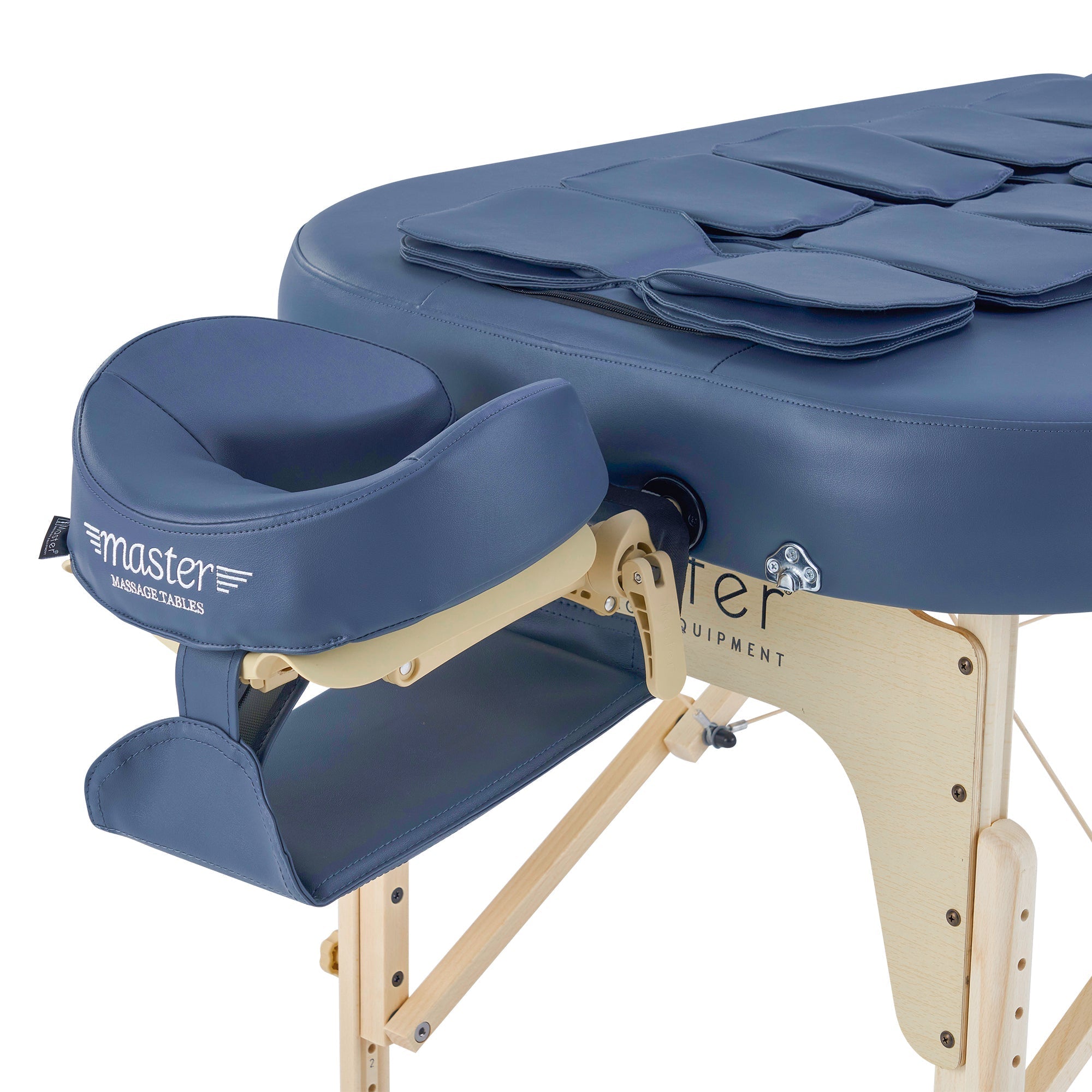 Master Massage 76 cm Concord Airwave draagbare massagatafel voor stretchen van het hele lichaam.