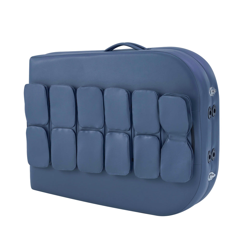 Master Massage 76 cm Concord Airwave draagbare massagatafel voor stretchen van het hele lichaam.