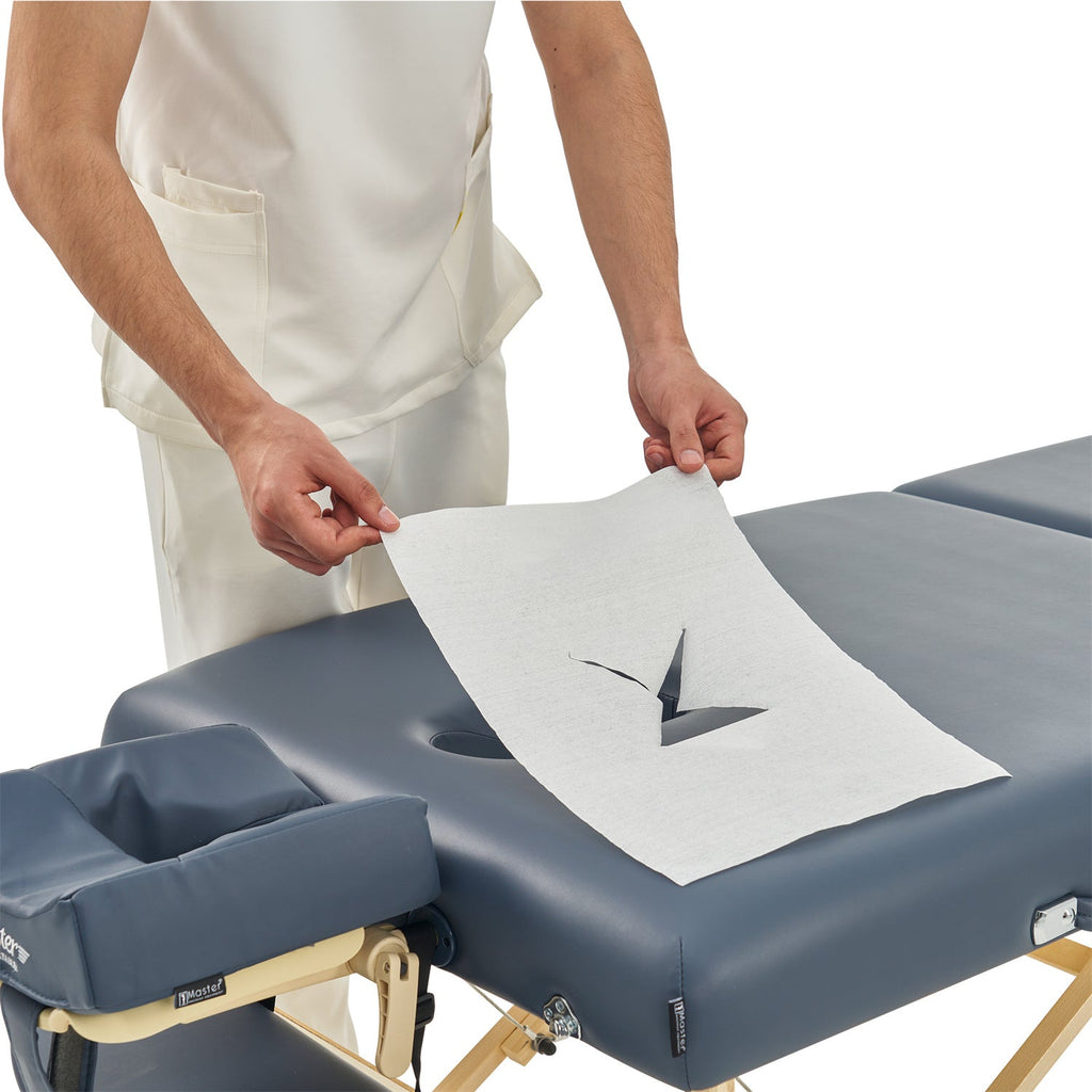 Wegwerp hoes voor massagetafel, hoofdsteun en gezichtskussen, schoon en hygiënisch, mobiel en inklapbaar, voor massage, tatoeage en schoonheidsbehandeling