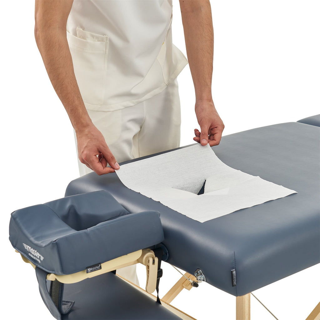 Wegwerp hoes voor massagetafel, hoofdsteun en gezichtskussen, schoon en hygiënisch, mobiel en inklapbaar, voor massage, tatoeage en schoonheidsbehandeling