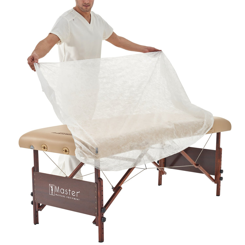 Wegwerp hoes voor massagetafel, hoofdsteun en gezichtskussen, schoon en hygiënisch, mobiel en inklapbaar, voor massage, tatoeage en schoonheidsbehandeling