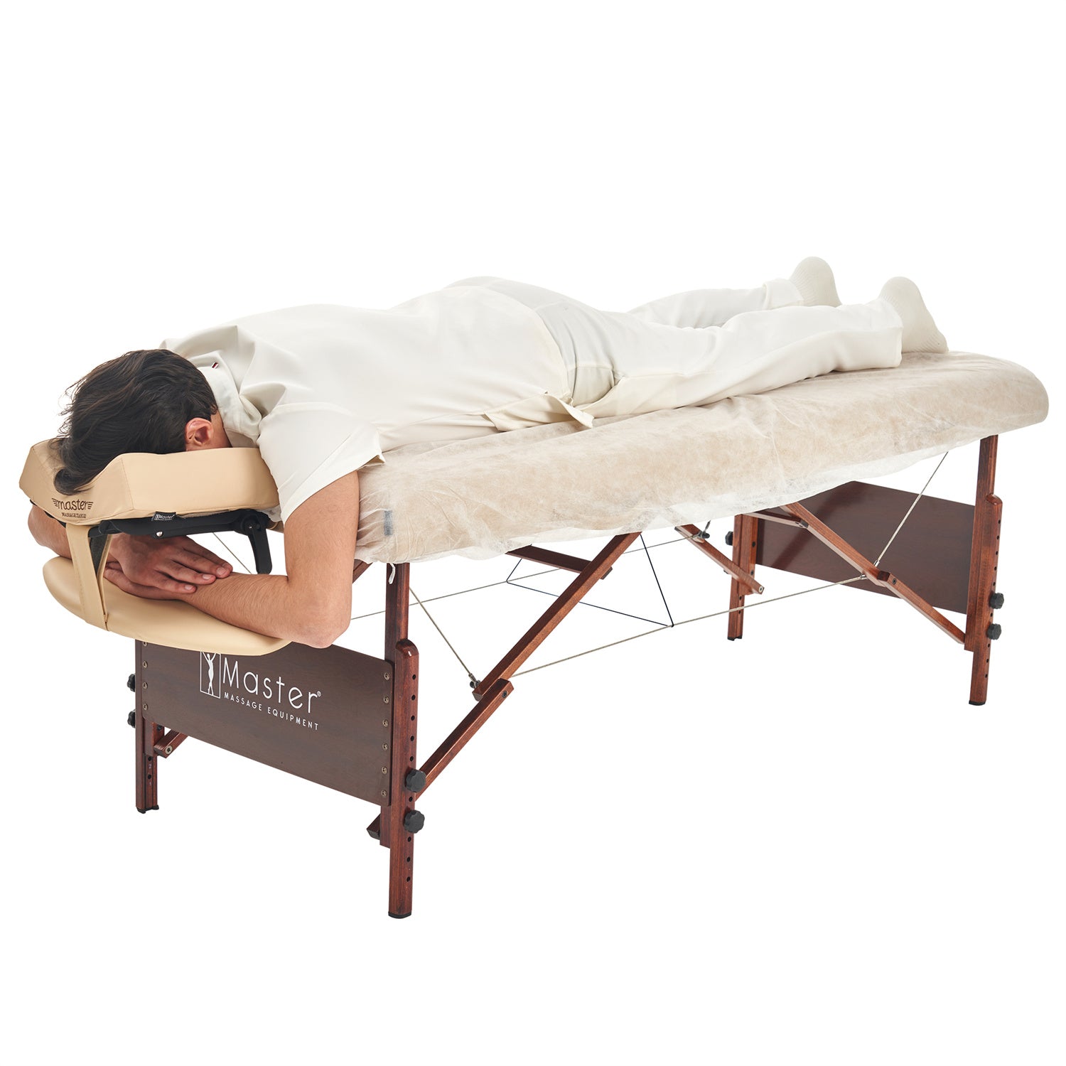Wegwerp hoes voor massagetafel, hoofdsteun en gezichtskussen, schoon en hygiënisch, mobiel en inklapbaar, voor massage, tatoeage en schoonheidsbehandeling