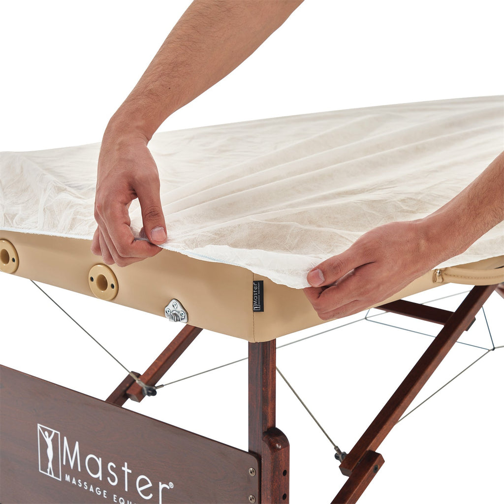 Wegwerp hoes voor massagetafel, hoofdsteun en gezichtskussen, schoon en hygiënisch, mobiel en inklapbaar, voor massage, tatoeage en schoonheidsbehandeling
