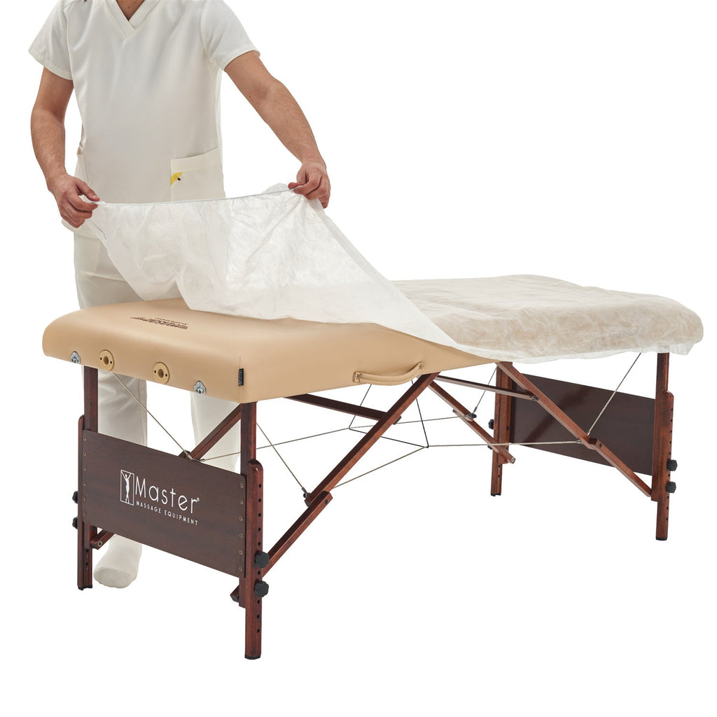 Wegwerp hoes voor massagetafel, hoofdsteun en gezichtskussen, schoon en hygiënisch, mobiel en inklapbaar, voor massage, tatoeage en schoonheidsbehandeling