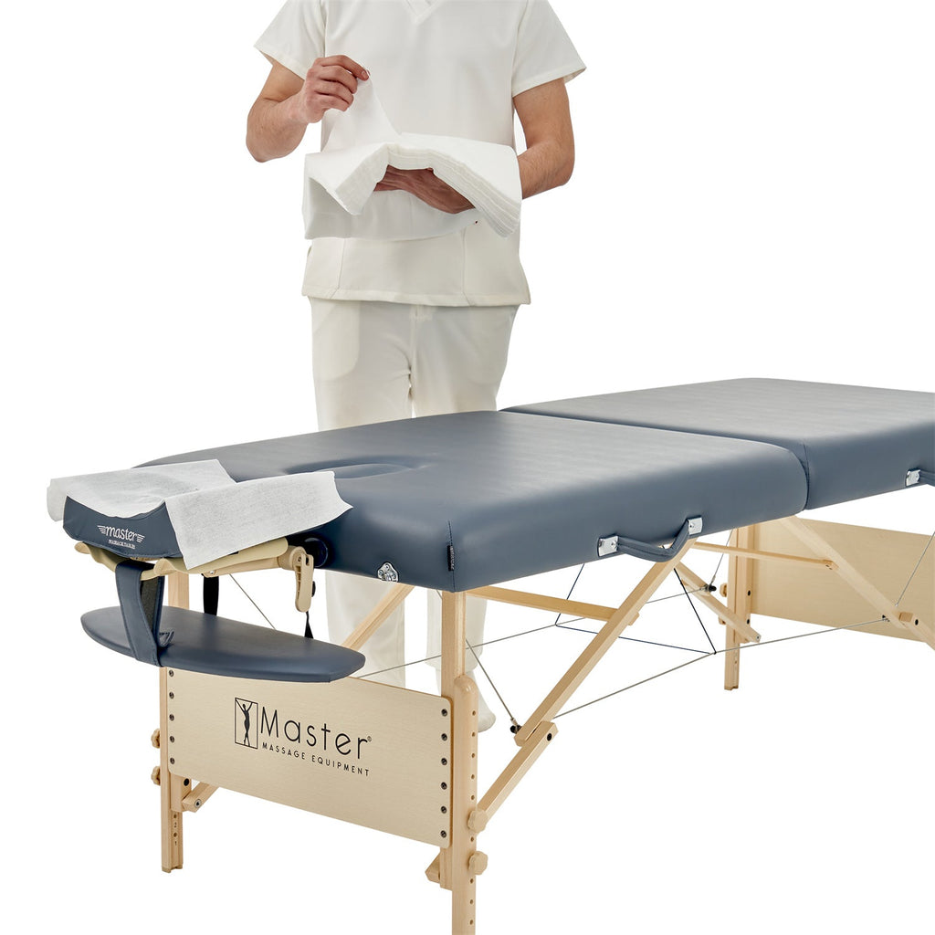 Wegwerp hoes voor massagetafel, hoofdsteun en gezichtskussen, schoon en hygiënisch, mobiel en inklapbaar, voor massage, tatoeage en schoonheidsbehandeling