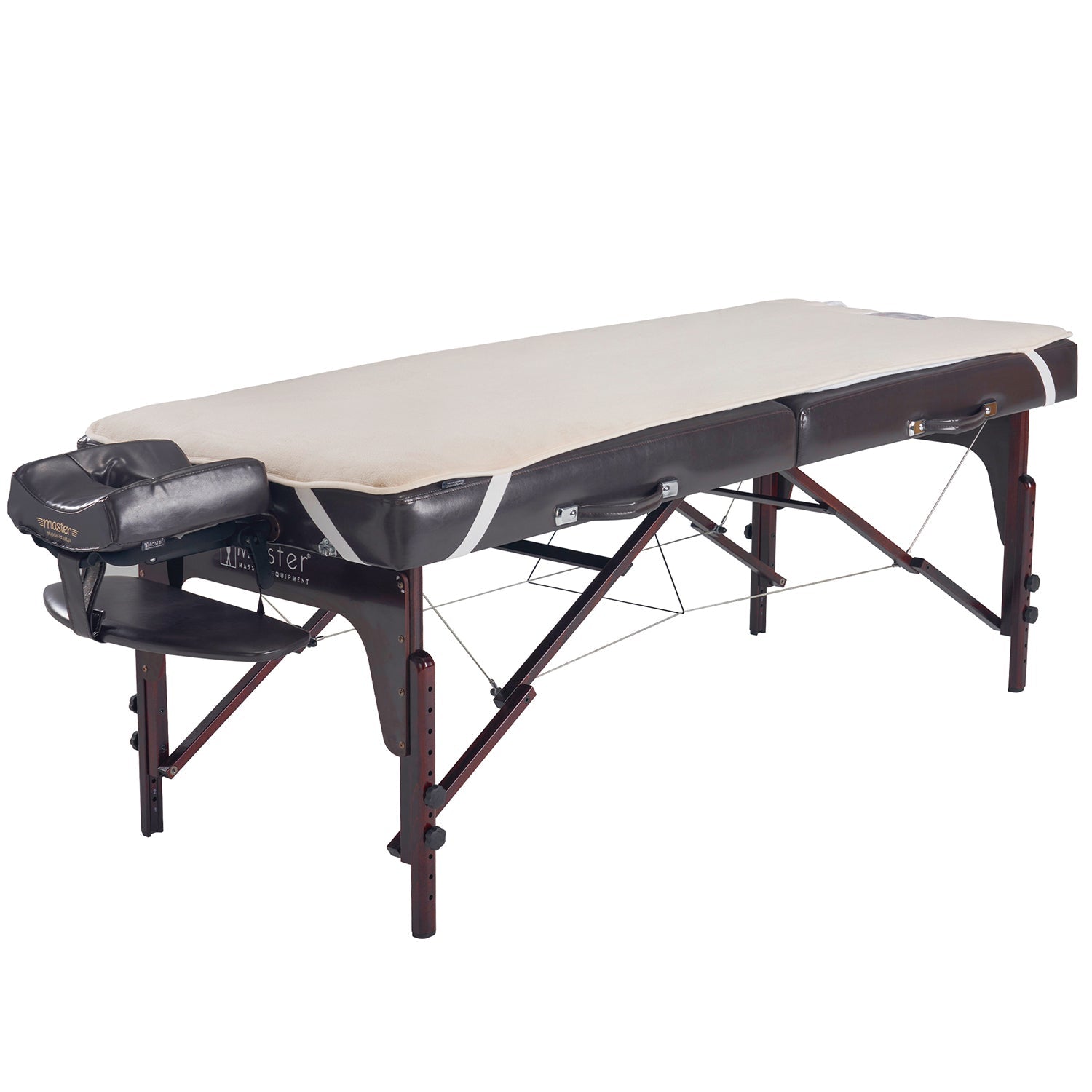 Master Massage verwarmingsdeken verwarmingskussen warmtekussen voor massagetafel verwarmbare hoes oplegmat met afstandsbediening temperatuur- en timerinstelbaar