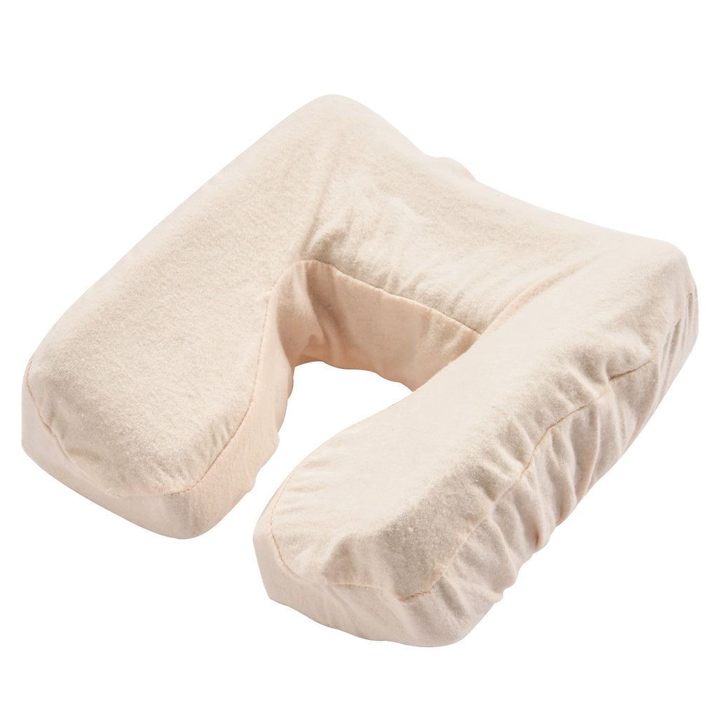 Master Massage 6 x overtrekken voor hoofdsteunkussen 100% katoen wasbaar 6-pack naturel