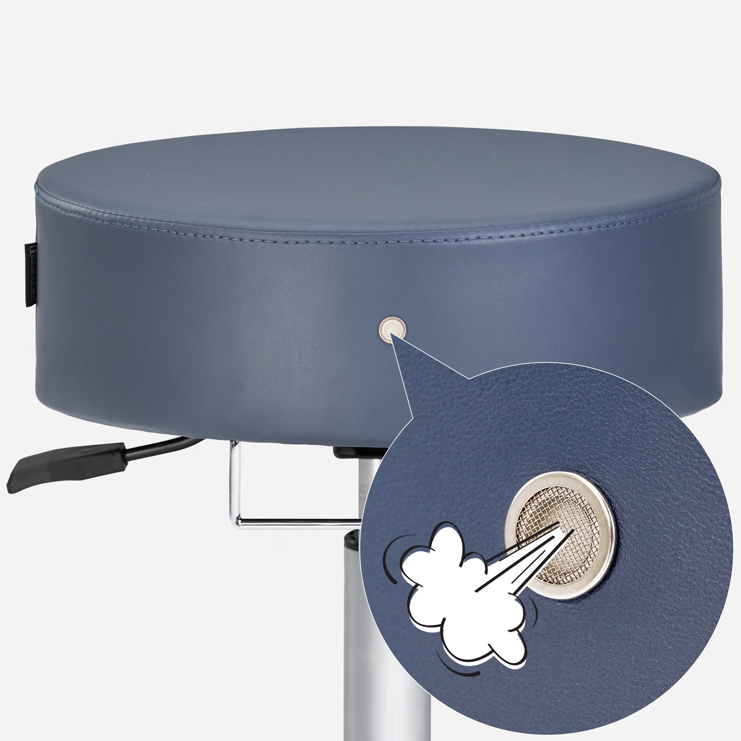 Master Massage Costco™ rolkruk/draaikruk voor cosmetische behandelingen, koningsblauw
