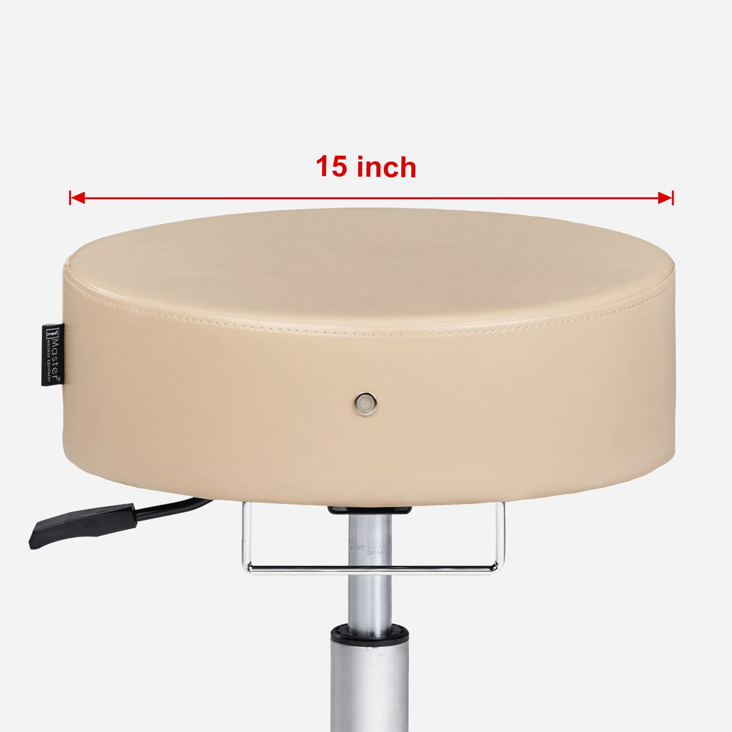 Master Massage Costco™ glijdende rolkruk draaikruk cosmetische kruk beige