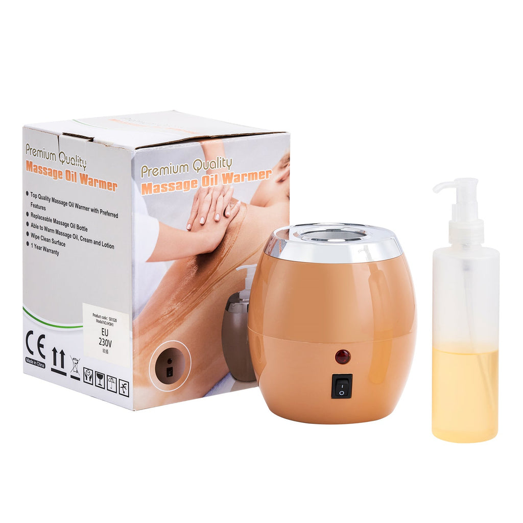 Master Massage massageolieverwarmer crème- en lotionverwarmer met dispenser voor salon, spa, massage en lichaamstherapie