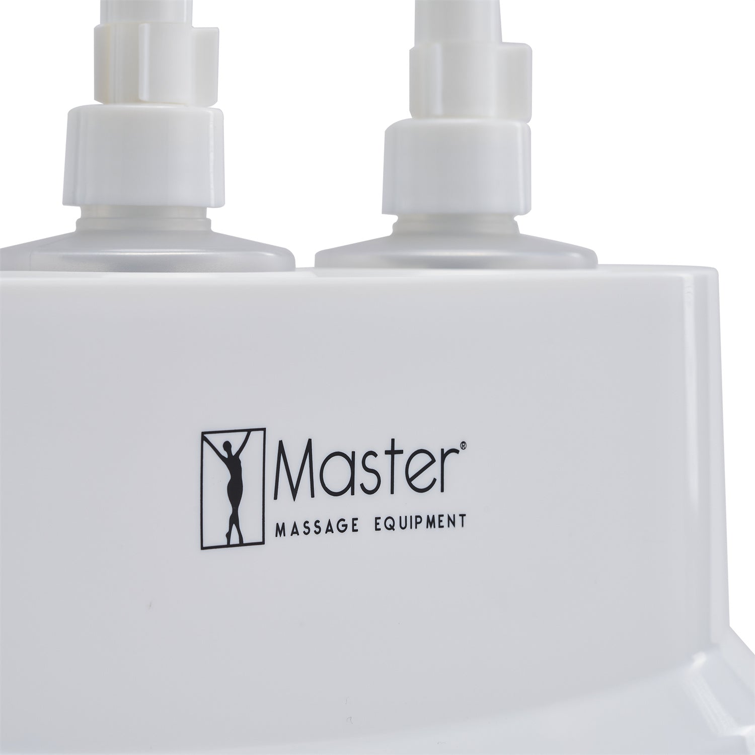 Master Massage 3-delige set massageolieverwarmer crème- en lotionverwarmer met dispenser